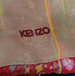 100% Silk "Kenzo" Scarf